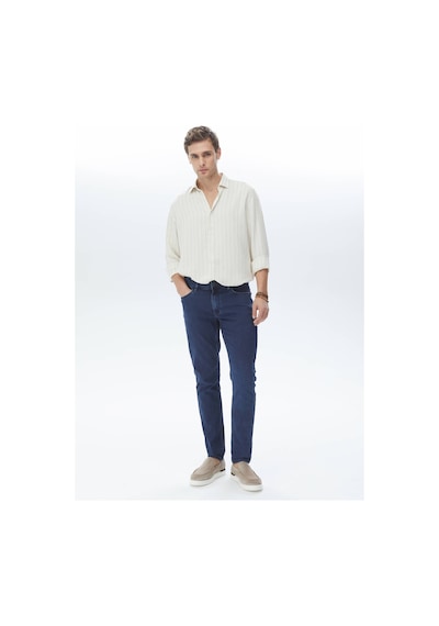 Kip Lacivert Slim Fit Denim Pamuk Karışımlı Pantolon Çok Renkli Kip Lacivert Slim Fit Denim Pamuk Karışımlı Pantolon Çok Renkli