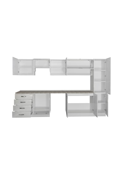 Decoraktiv Elite 325yq Ankastre Fırın Modüllü Mdf Hazır Mutfak Dolabı - Tezgah Dahil - Parlak Beyaz Decoraktiv Elite 325yq Ankastre Fırın Modüllü Mdf Hazır Mutfak Dolabı - Tezgah Dahil - Parlak Beyaz