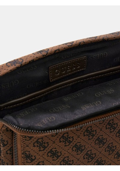 Guess Hmbostp6123 Boston Erkek Çapraz Çanta Kahverengi