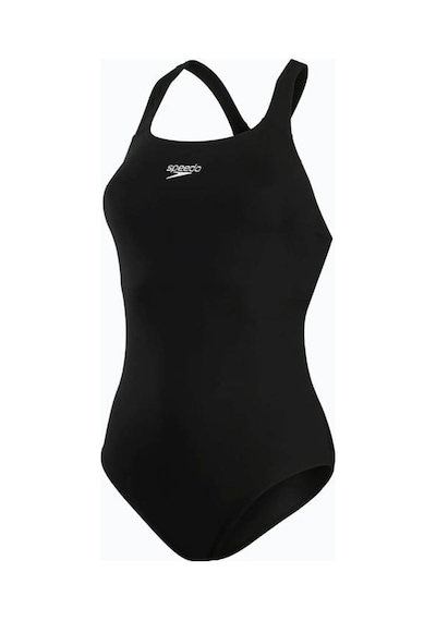 Speedo Eco Endurance+ Essentials Kickback Kadın Yüzücü Mayosu 8-134730001 Siyah