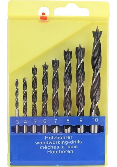 Todrill TD50191 Matkap Uç Seti 8 Parça Ağaç