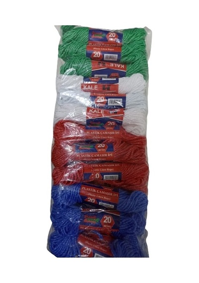 Kale Plastik Çamaşır İpi 20 Metre 24 Adet 5250 Diğer