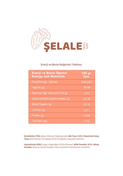 Melwiss Chocolate Fondü Şelale Tatlı Sos 330 G - Waffle & Krep & Pankek & San Sebastian Sosu X 4 Adet