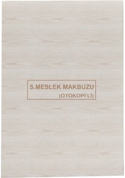 Serbest Meslek Makbuzu A5 Otokopili 3 Nüsha