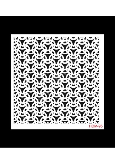 Hdm95 Cadence Home Dekor Stencil 25X25