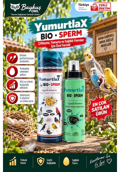 Yumurtlax Bıo-sperm Sıvı Solüsyon 500 Ml