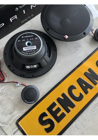 Rockford Fosgate 16cm 40w Rms 80w Peak Mid Takımı Amerikan Ürünü