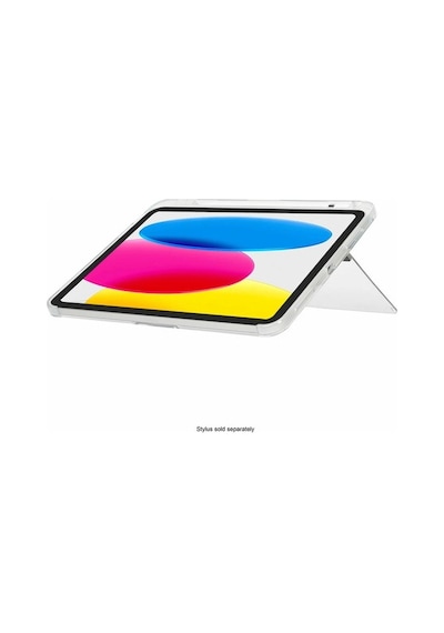 Targus Thz927 Click In Clear + Kickstand Apple Uyumlu iPad 10.9 10th Gen Tablet Kılıfı - Şeffaf Arka Kapak