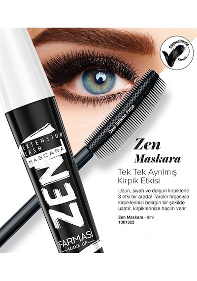 Farmasi Zen Maskara 8 ML