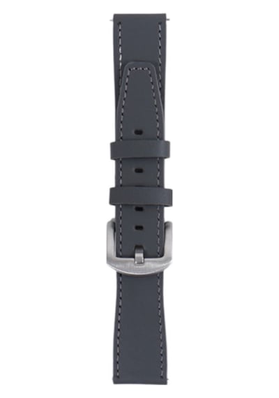 Fro Lw38-43 20 Mm Hakiki Deri Düz Haki Kordon Silver Toka