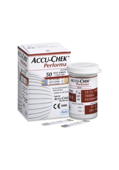(Glikoz) Test Stribi Roche Accu-Chek Performa 50li