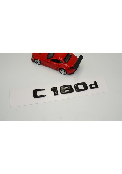 C 180d Bagaj Parlak Siyah ABS 3M 3D Yazı Logo