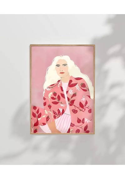 Çerçevesiz Poster Romantik Dokunuş