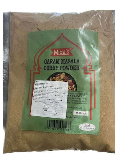 Garam Masala Curry Powder 400 G