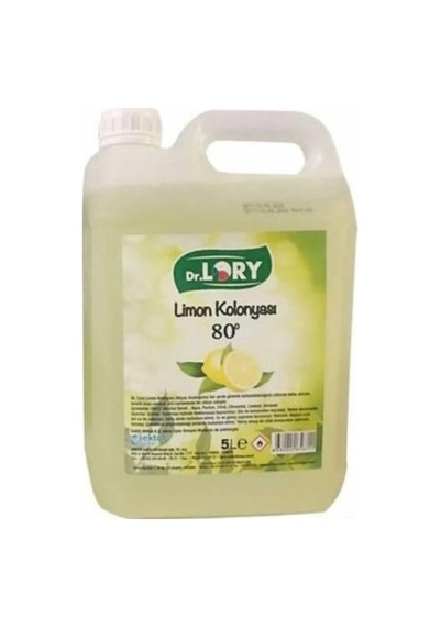 Dr. Lory 80 Derece Limon Kolonyası 5 L