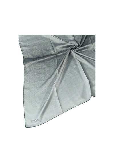 Mim Eşarp Emilya Rayon Degrade Eşarp 90x90 Cm Gri