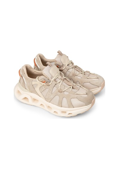 Deery Kadın Hakiki Süet Bej Sneaker Ayakkabı - M1128zbejc01 Bej