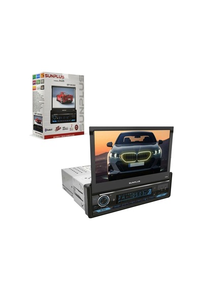 Sunplus Hıtech Sp-9022 Indash Teyp 7 Inç 4x55 Watt Bluetooth Mirrorlink Kumanda