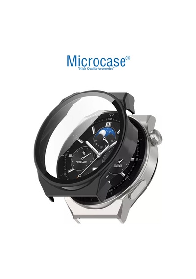 Huawei Watch GT3 Pro 46mm Ekran Korumalı Sert Rubber Kılıf-AL3173