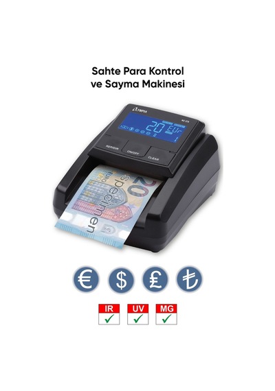 Nc 375 Para Kontrol Ve Sayma Makinesi