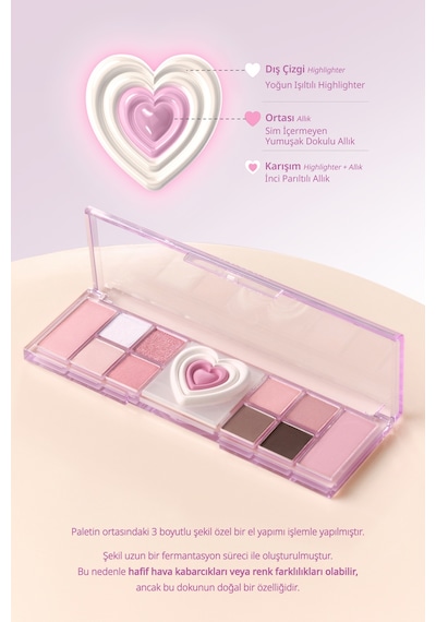 Peripera All Take Mood Like Palette 04 Cool Blush Night Peri