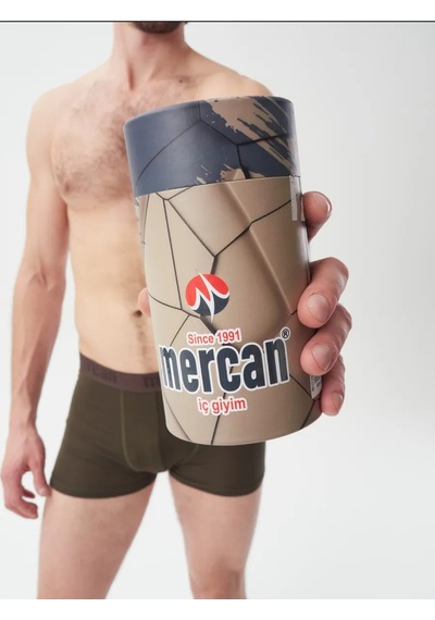 Mercan 3 Lü Haki Modal Boxer