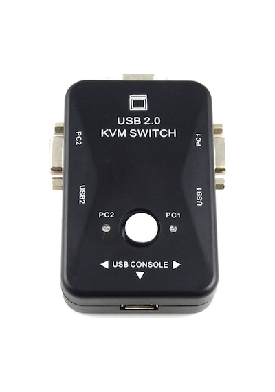 TriLine 2 Port Usb Kvm Switch 2PC Tek Monitör Kontrol TriLine 2 Port Usb Kvm Switch 2PC Tek Monitör Kontrol