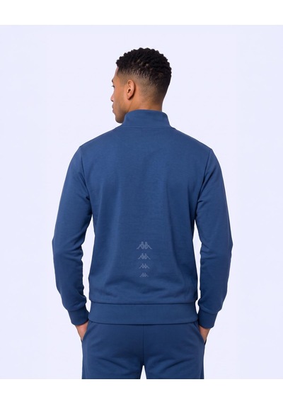 Kappa İther Tur Erkek Mavi Regular Sweatshirt
