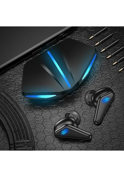 Zime K55 TWS Bluetooth Kulak İçi Oyuncu Kulaklığı