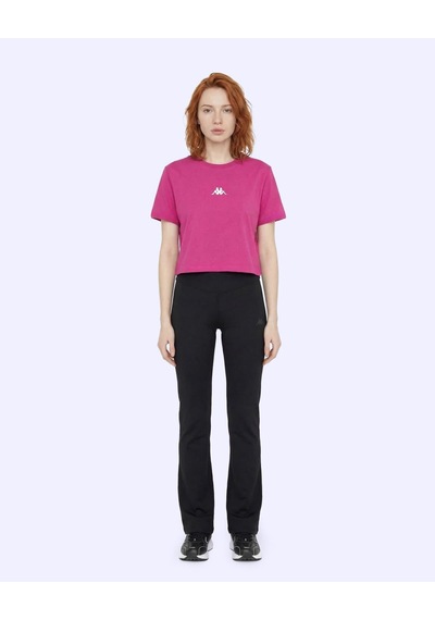 Kappa Khloe Tshirt Kadın Fuşya Pembe Regular Tişört