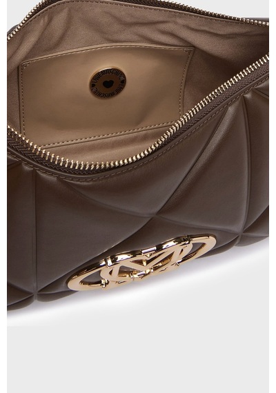 Love Moschino Kapitoneli Ayarlanabilir Askılı Çanta Bayan Çanta Jc4032pp1plc0300 Kahve