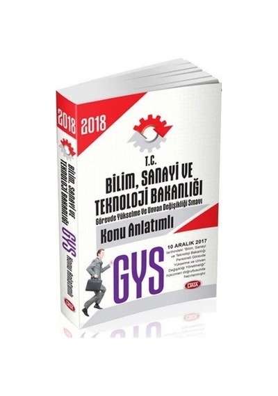 2018 GYS Bilim Sanayi ve Teknoloji Bakanlığı Konu Anlatımlı / ...