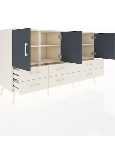 Hyperion Konsol 6 Raflı 6 Çekmeceli 4 Kapaklı 176x44x99 Aytaşı-antrasit/aytaşı Aytası/antrasıt - Aytası Hyperion Konsol 6 Raflı 6 Çekmeceli 4 Kapaklı 176x44x99 Aytaşı-antrasit/aytaşı Aytası/antrasıt - Aytası