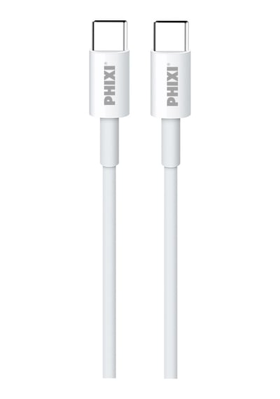 Phixi CB4130T Basic Type-C To Type-C USB Şarj Kablosu 30 CM