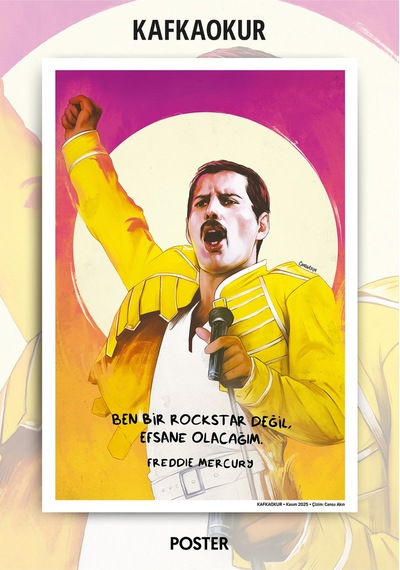 Kafkaokur Sayı 104 - Freddie Mercury - Kasım 2025