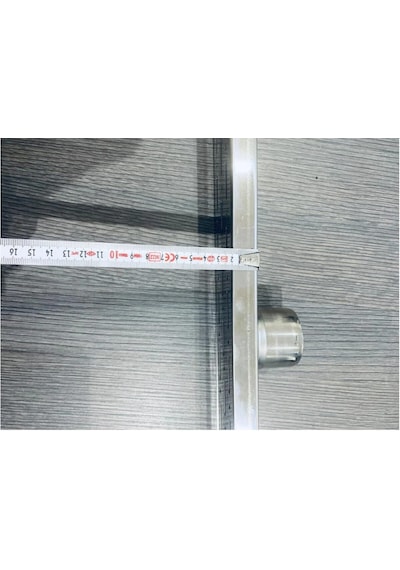 Paslanmaz Duş Kanalı Gizli Yer Süzgeci 30cm Boyunda 304 Kalite Parlak Banyo ,wc,koku Yapmaz. 1 Adet