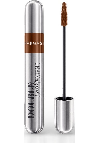 Farmasi Double Lash Extend Maskara 12 ML Kahverengi