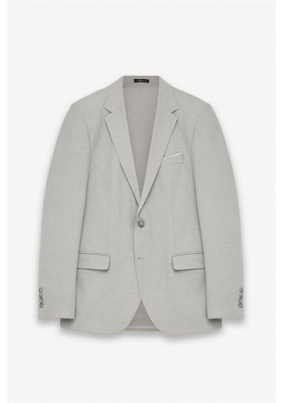 Süvari Gri Slim Sivri Yaka 6 Drop Takım Elbise Tk1020000351-s05 Gri