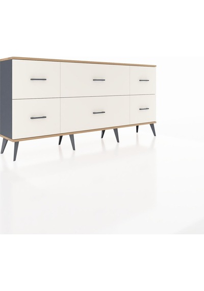 Arges Konsol 6 Çekmeceli 176x30x83 Antrasit-çam/aytaşı Çam/aytaşı Arges Konsol 6 Çekmeceli 176x30x83 Antrasit-çam/aytaşı Çam/aytaşı