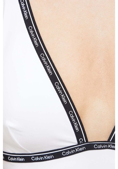 Calvin Klein Bayan Mayo Kw0kw02075 Ycd Beyaz