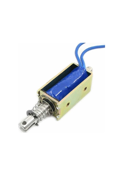 Robotistan İtme-Çekme Solenoidi - 10 Mm Stroke
