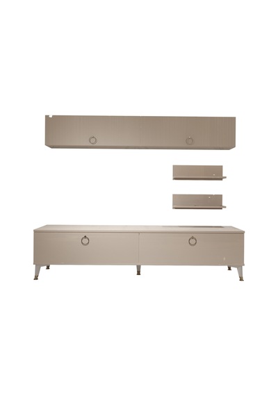 Decoraktiv Eko 5 Mdf Std Gold Tv Ünitesi Tv Sehpası Beyaz
