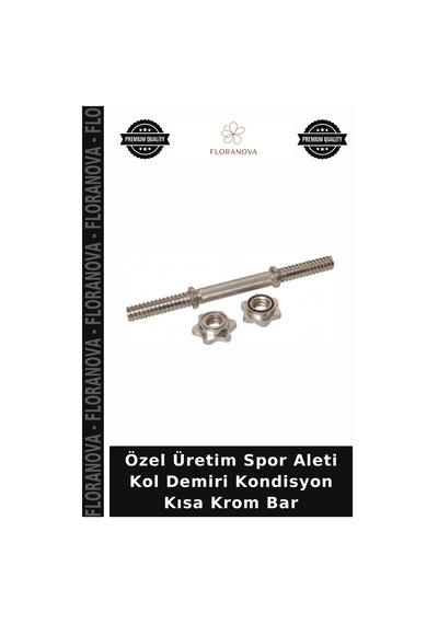 Özel Üretim Spor Aleti Kol Demiri Kondisyon Kısa Krom Bar