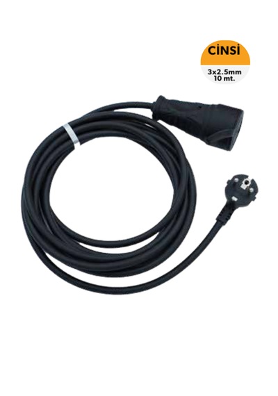 Eltos Suk010 Cca 3x25 Mm Kablolu Uzatma Priz 10 Metre 10 M