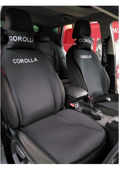 Toyota Uyumlu Corolla Nakışlı Ön Ikili Oto Koltuk Kılıfı