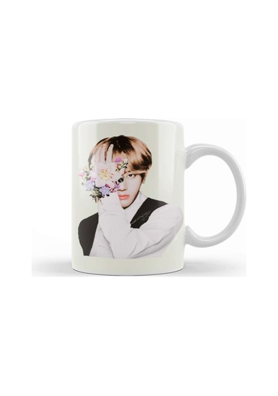 Bts Taehyung 04 Kupa Bardak Porselen Karışık