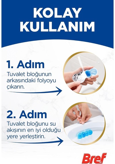 Brilliant Gel Tuvalet Bloğu Okyanus Ikili Paket