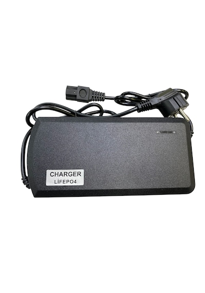 İpa Power 15s 54.75 Volt 5 A. Lifepo4 Batarya Şarj Cihazı Siyah