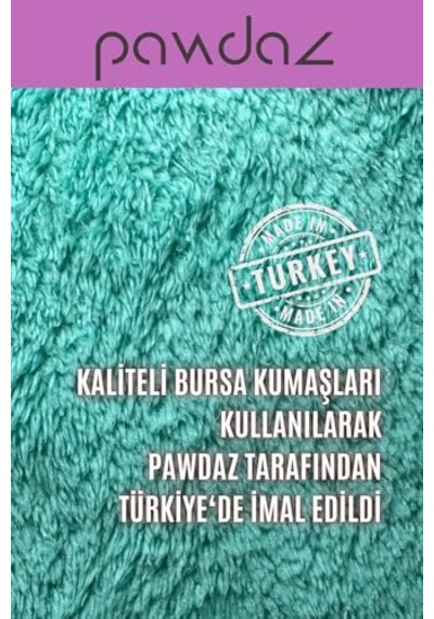 Çift Katlı, Yıkanabilir Kedi Ve Köpek Battaniyesi, Evcil Hayvan Örtüsü Mint, Medium Acı Kahve - Pembe
