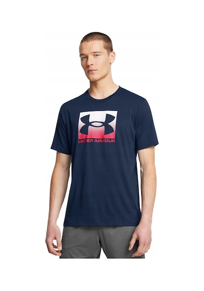 Under Armour Ua M Boxed Sports Updated Erkek Tişört 1386793-408 Lacivert